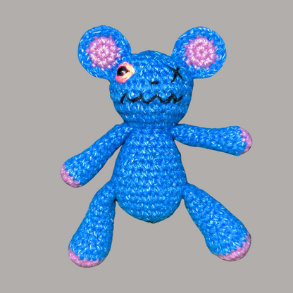 MONSTERS AMIGURUMI CROCHET BLUE