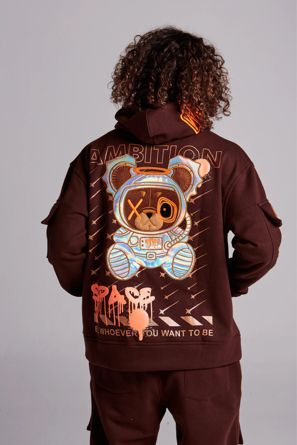 SPACE BROWN HOODIE