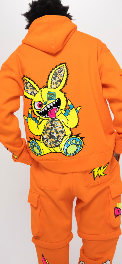 Toxic Candy Orange Hoodie