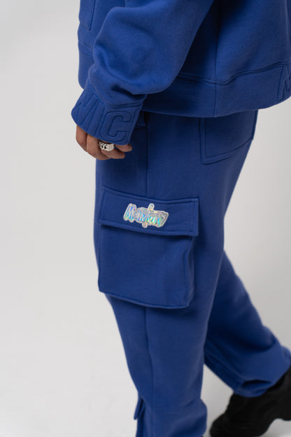 BLUE ICE CARGO SWEATPANTS