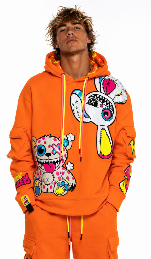 Toxic Candy Orange Hoodie