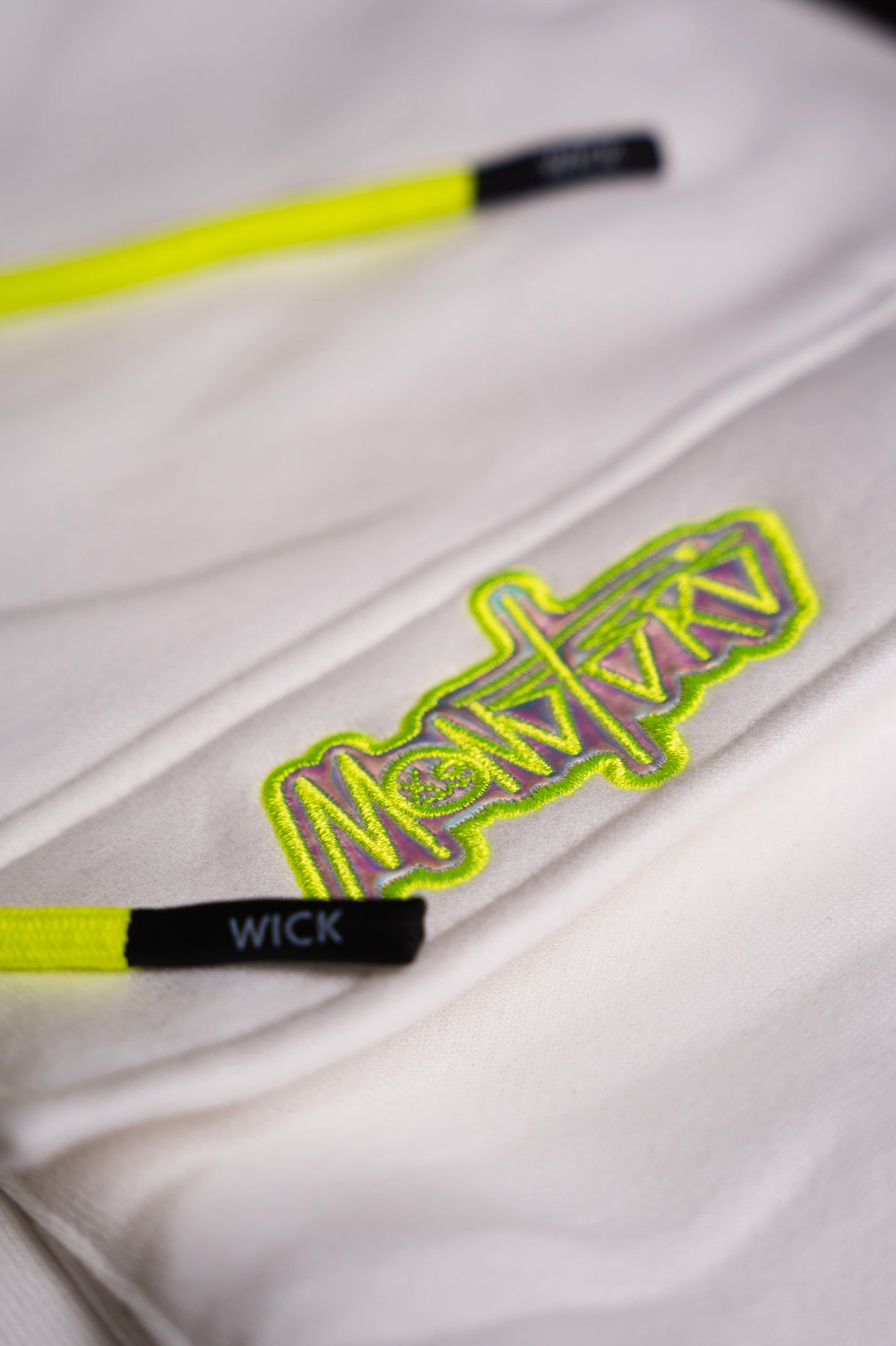 NEON ROYALTY CARGO SWEATPANTS WHITE