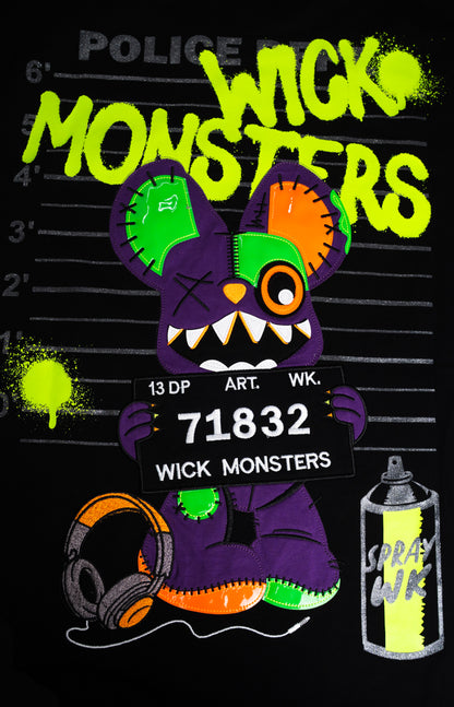 T-SHIRT OVERSIZED SWAT BLACK