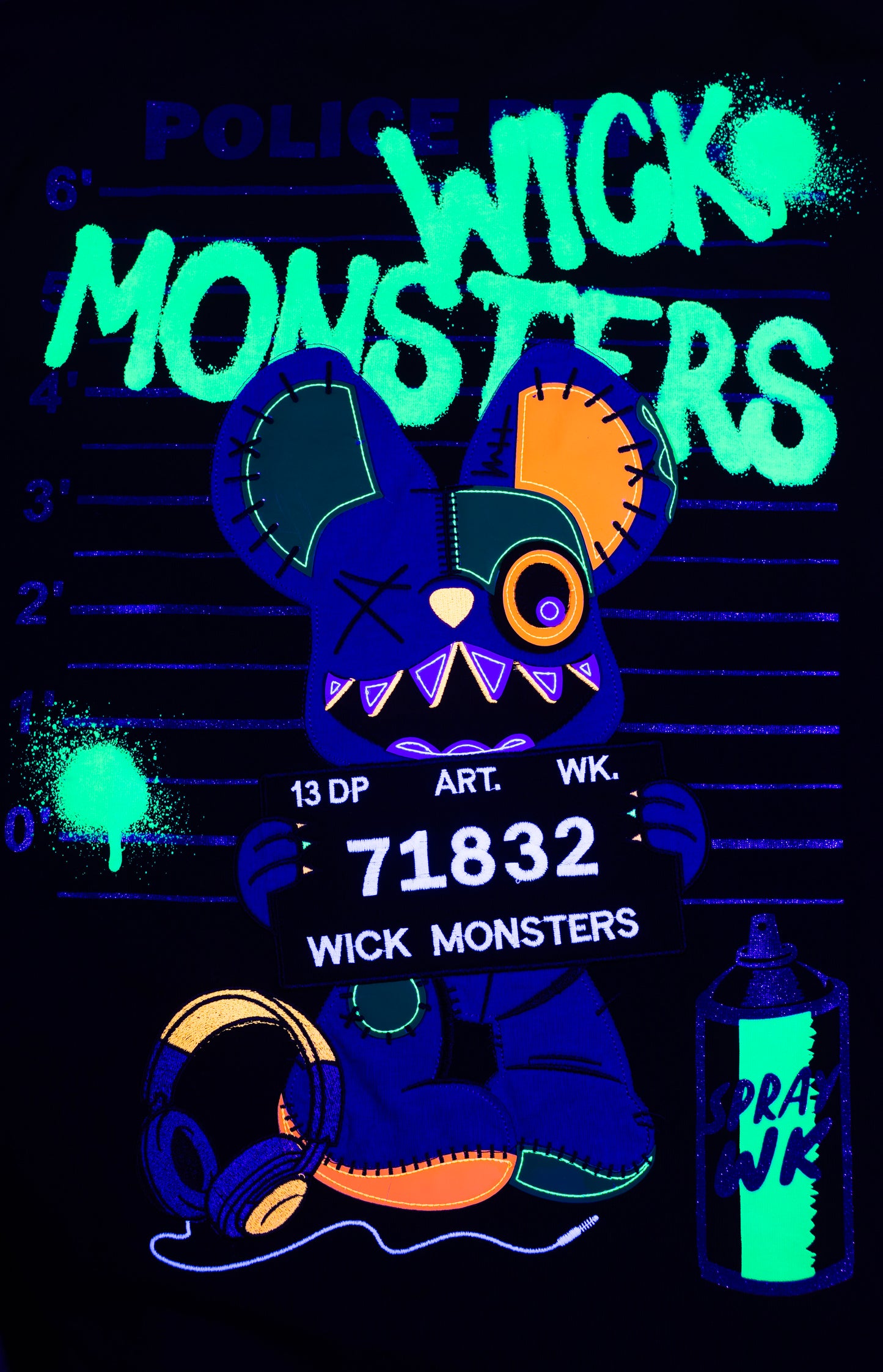 T-SHIRT OVERSIZED SWAT BLACK