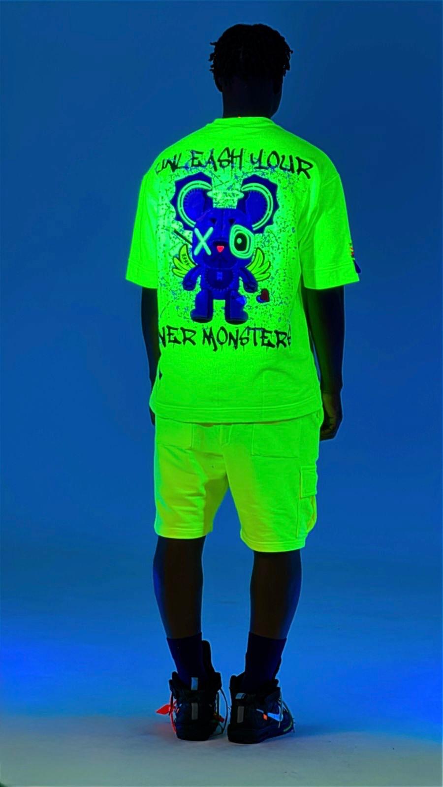 YELLOW NEON OVERSIZED T-SHIRT!