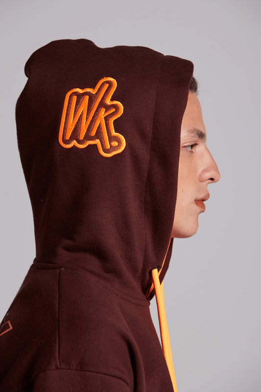 SPACE HOODIE BROWN