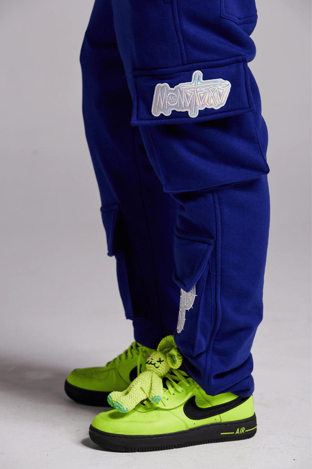 BLUE ICE CARGO SWEATPANTS