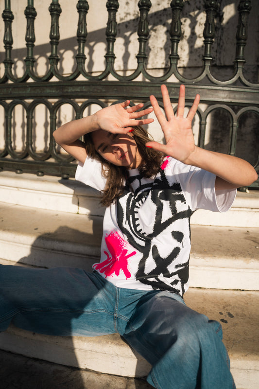 GIANT OVERSIZED T-SHIRT WHITE