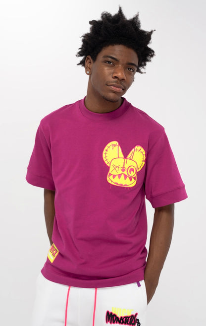 RESTART WICK PURPLE T-SHIRT