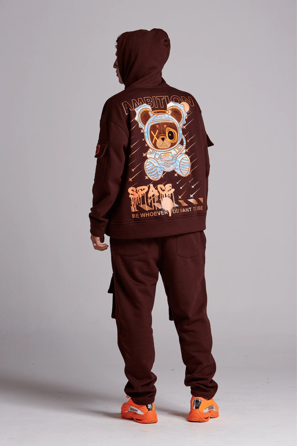SPACE BROWN HOODIE