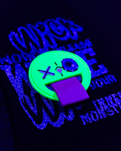 T-SHIRT OVERSIZED WARLOCK BLACK