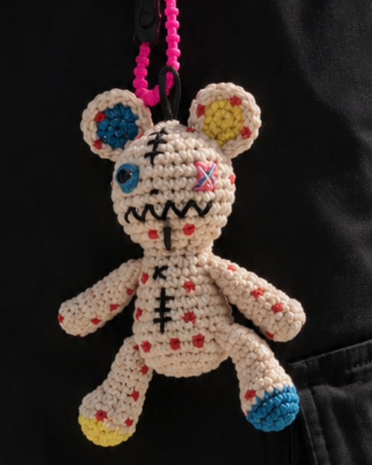 Toxic Amigurumi Charm Beige