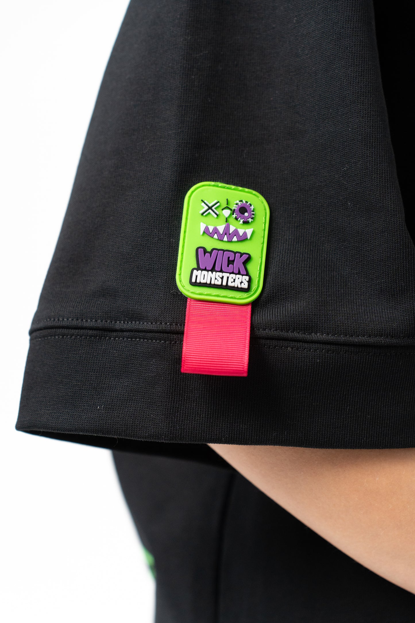 T-SHIRT OVERSIZED WARLOCK BLACK