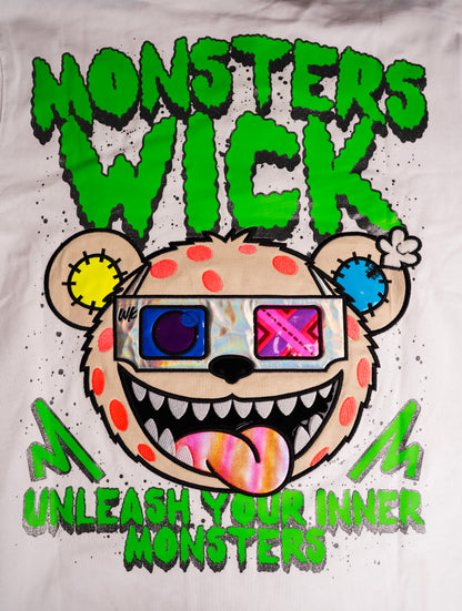 OVERSIZED 3D GLASS WHITE