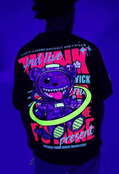 TOXIC SPACE BLACK T-SHIRT