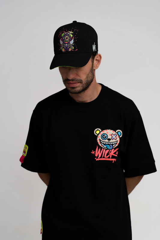 TOXIC OVERSIZED T-SHIRT BLACK