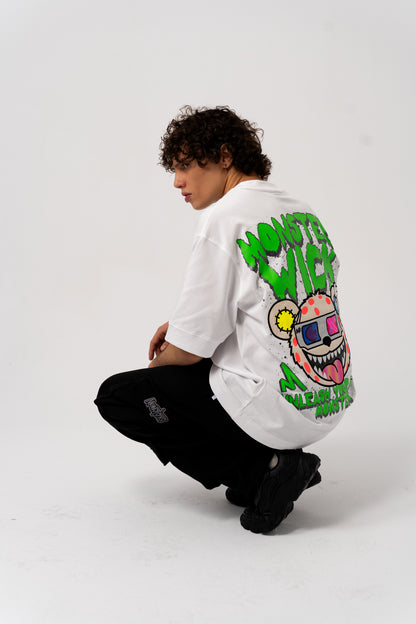 OVERSIZED 3D GLASS WHITE