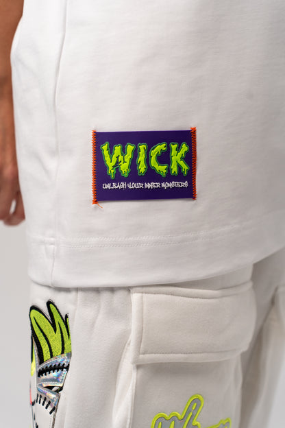 NEON ICE FLOWER T-SHIRT WITH AMIGURUMI