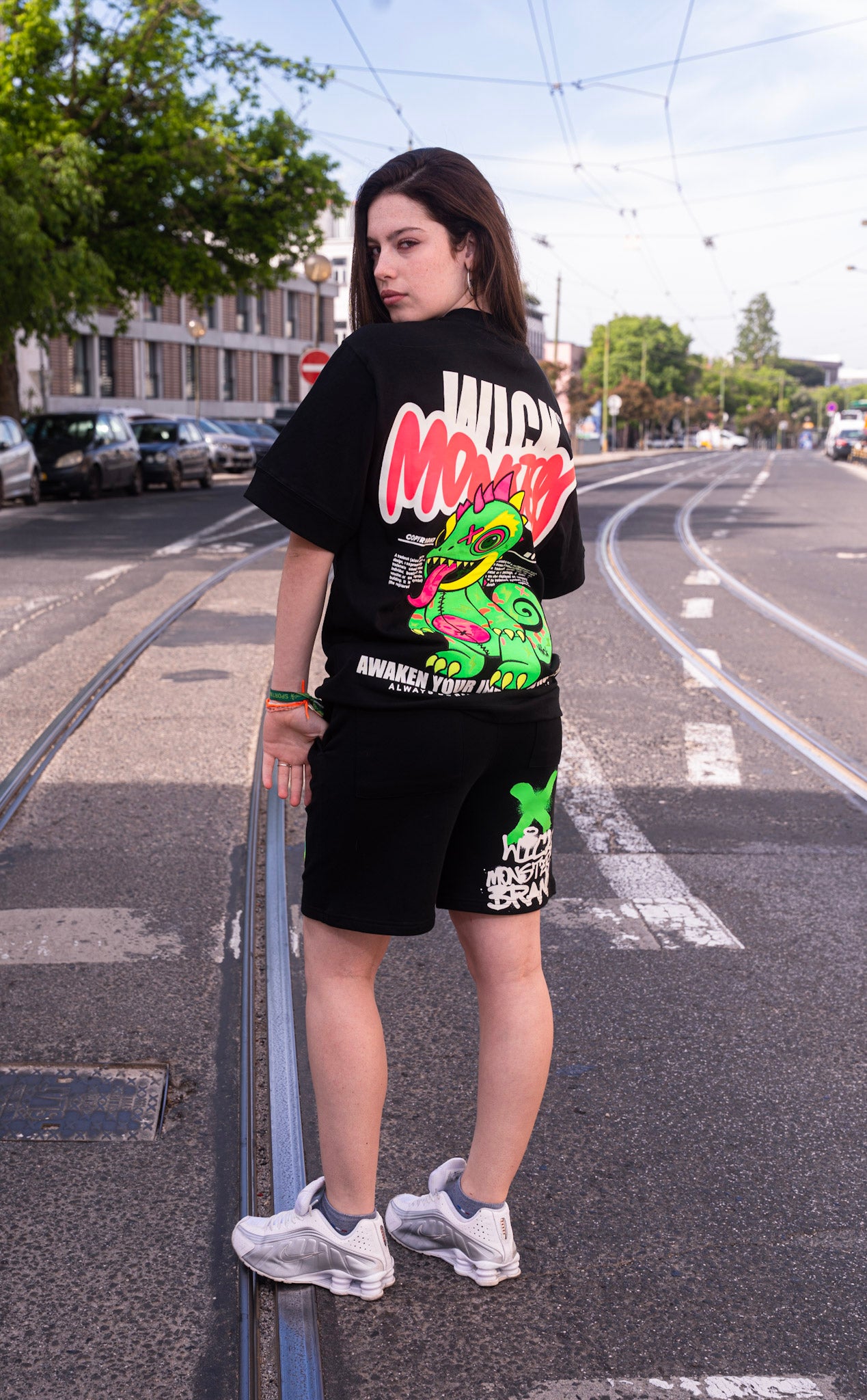 Chameleon T-shirt Black