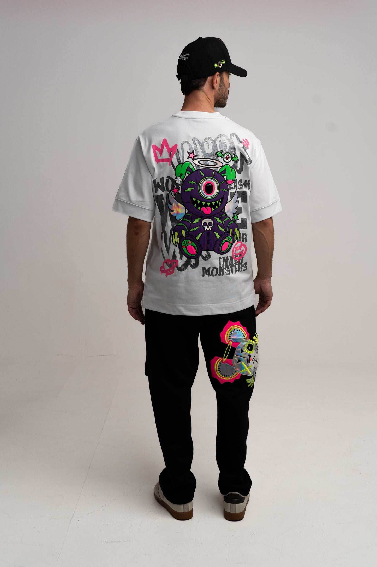 T-SHIRT OVERSIZED WARLOCK WHITE
