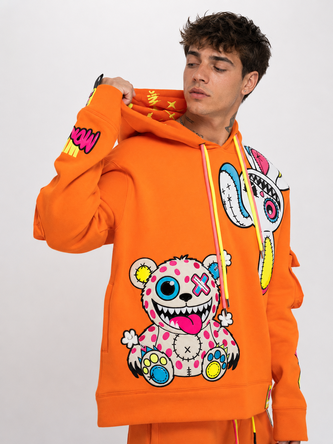Toxic Candy Orange Hoodie