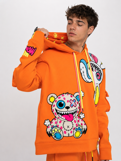 Toxic Candy Orange Hoodie