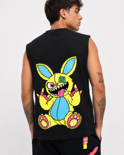 REBEL TANK TOP BLACK