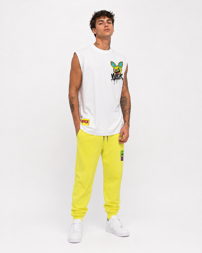 REBEL TANK TOP WHITE