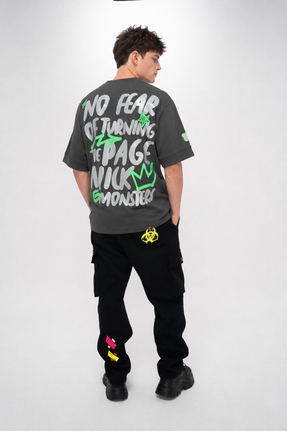 NO FEAR T-SHIRT GRAY