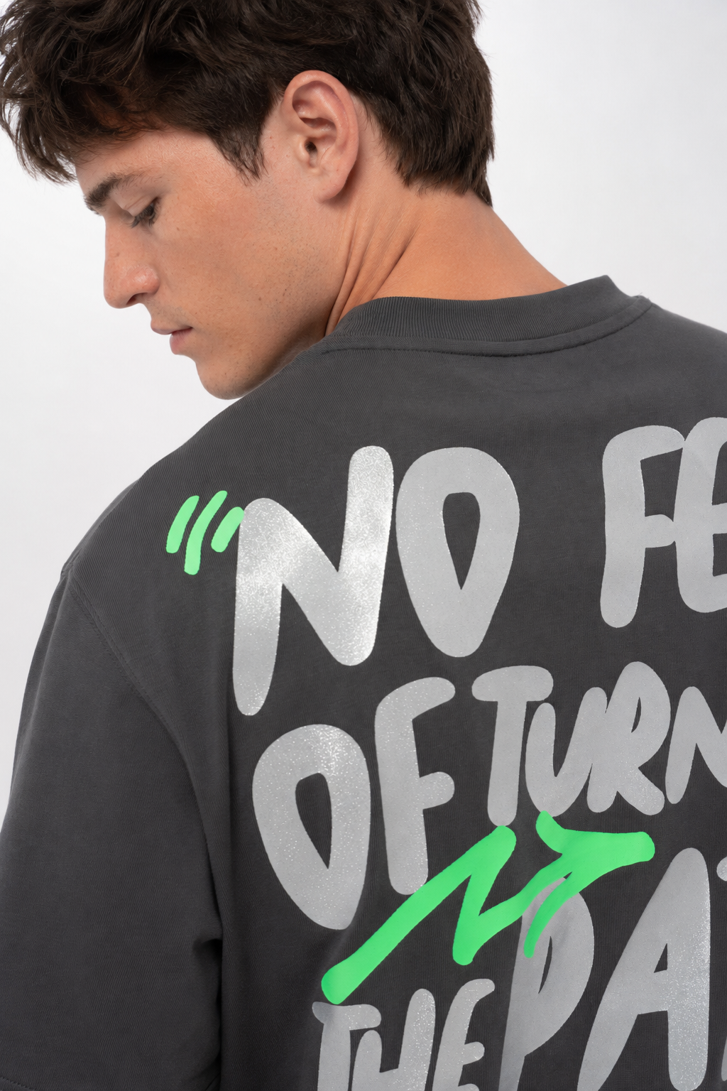 NO FEAR GRAY T-SHIRT