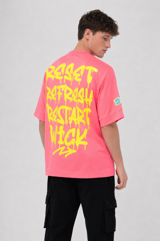 Restart Wick Pink T-shirt
