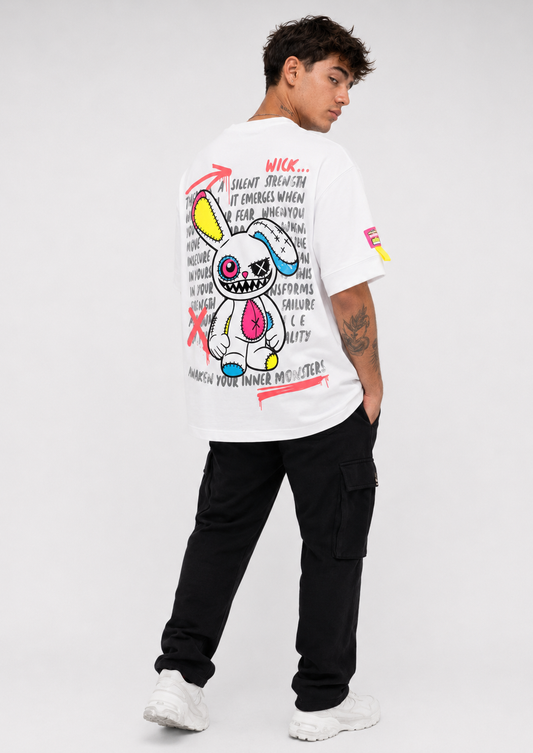 CRAZY BUNNY T-SHIRT WHITE