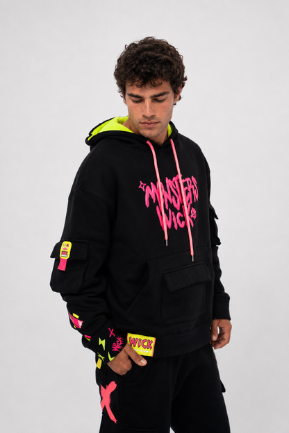 Arrow Head Black Hoodie