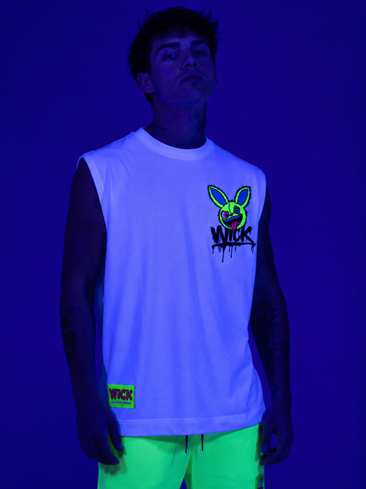 REBEL TANK TOP WHITE