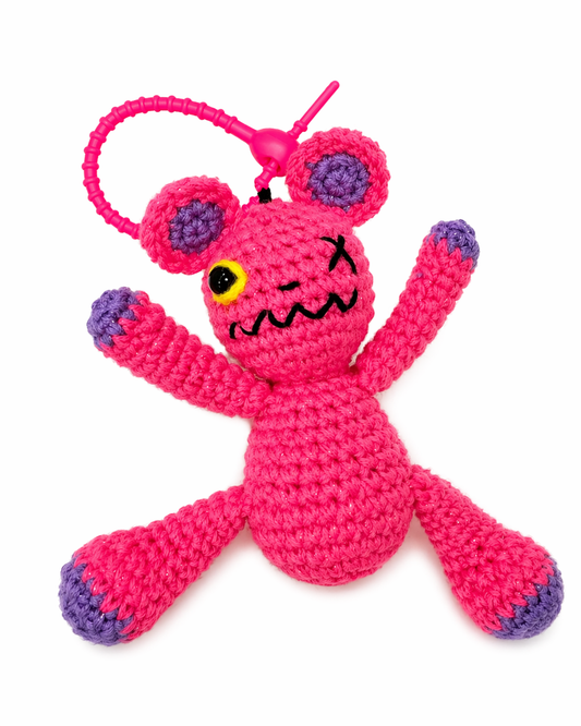 AMIGURUMI FUN SILICONE STRAP PINK