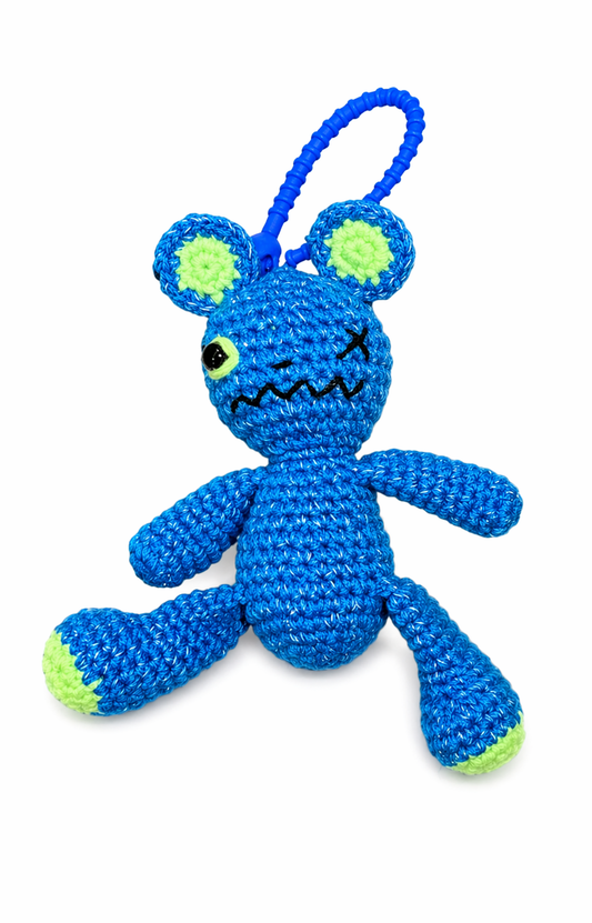 AMIGURUMI FUN SILICONE STRAP BLUE