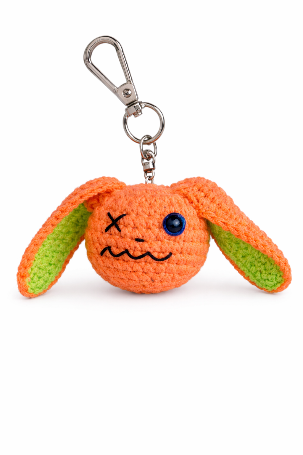 Amigurumi Orange Keyring