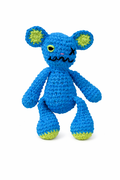 AMIGURUMI CROCHET BLUE & GREEN