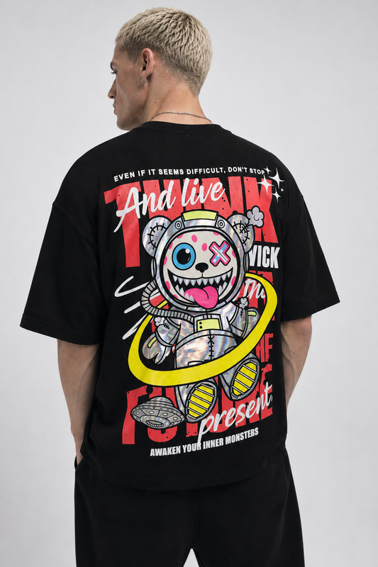 Toxic Space Black T-Shirt