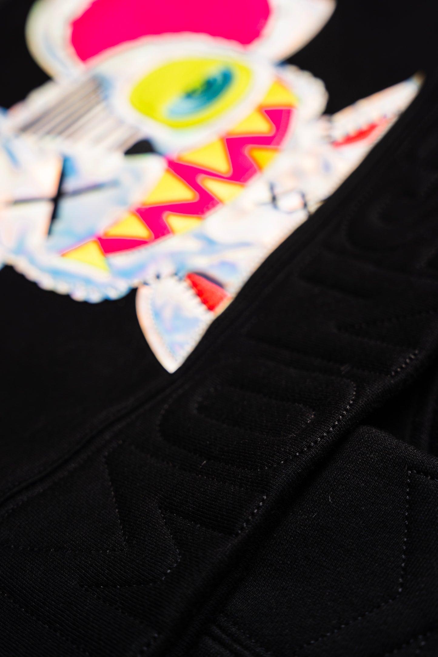 NEON ROYALTY HOODIE BLACK