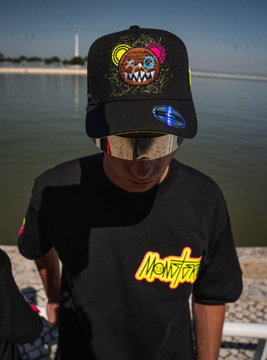 NIGHT RIDERS BEAR CAP BLACK