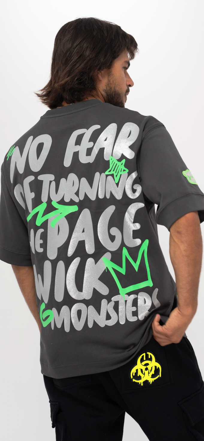 NO FEAR GRAY T-SHIRT