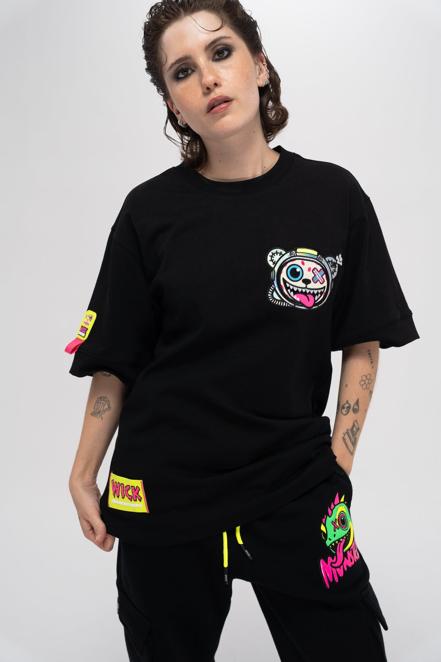 TOXIC SPACE BLACK T-SHIRT