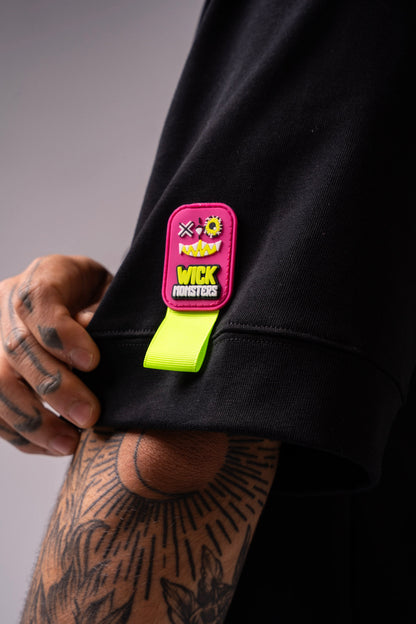 Chameleon T-shirt Spray Black