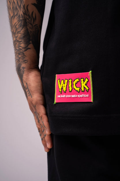 Chameleon T-shirt Spray Black