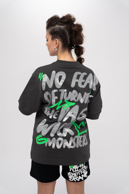 NO FEAR GRAY T-SHIRT