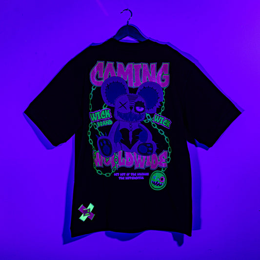 CHAIN OVERSIZED T-SHIRT BLACK