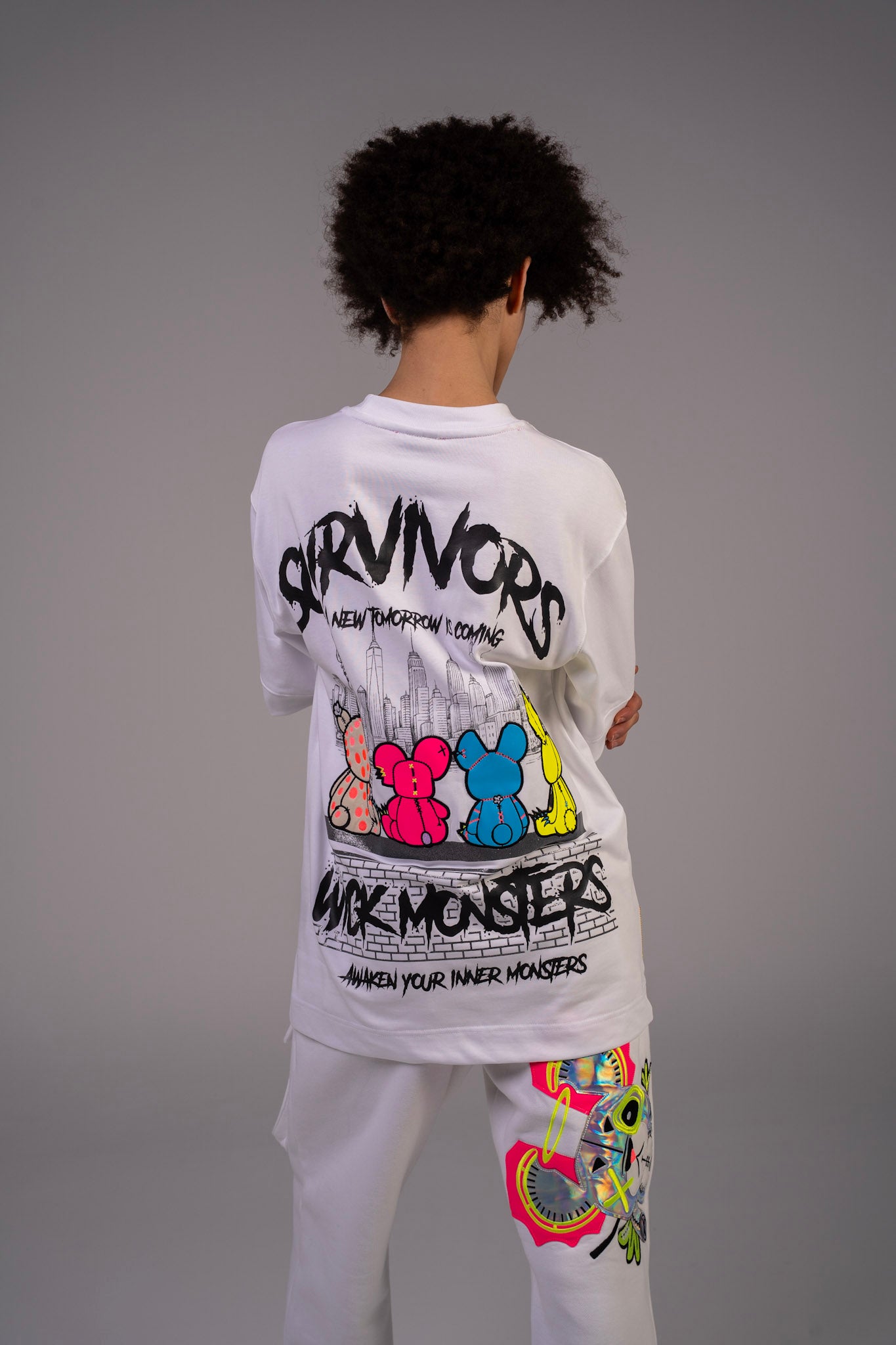 Survivor T-shirt White