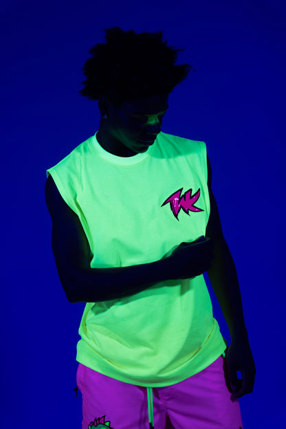TANK TOP YELLOW NEON BASIC