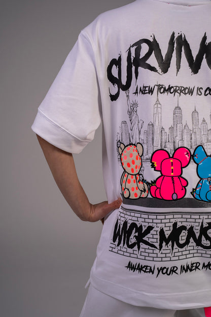 Survivor T-shirt White